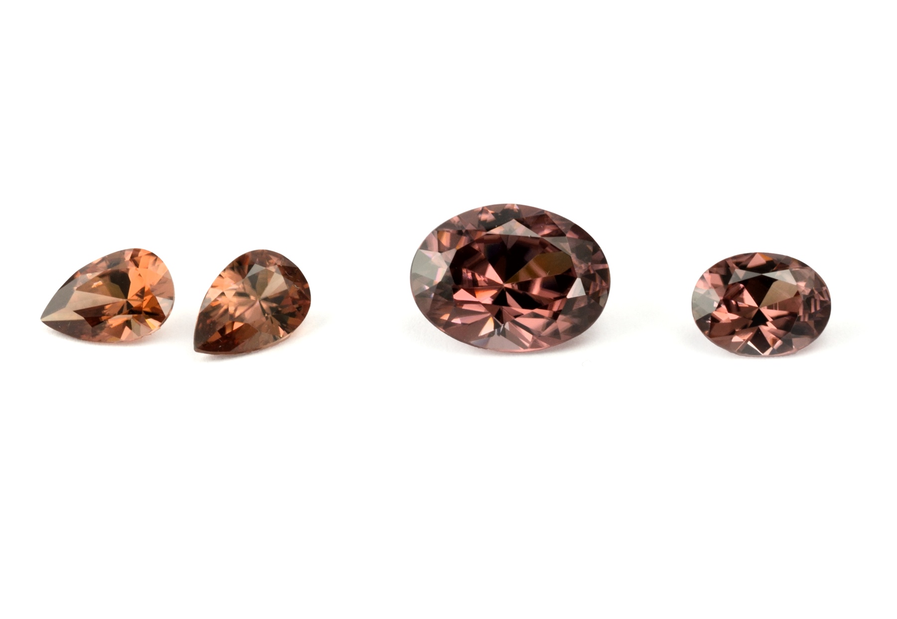 Malay zircon gemstones