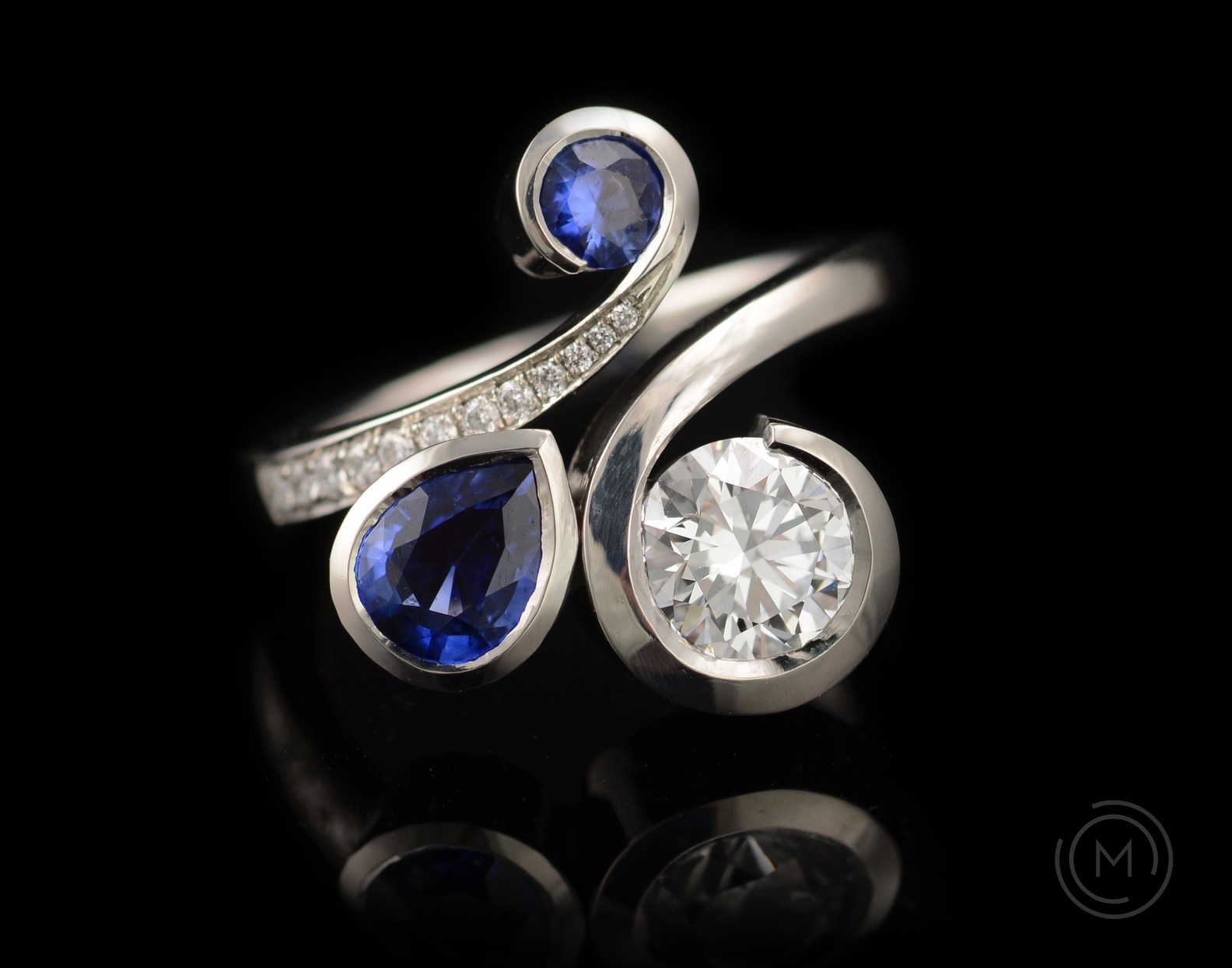 Sapphire engagement rings - McCaul 