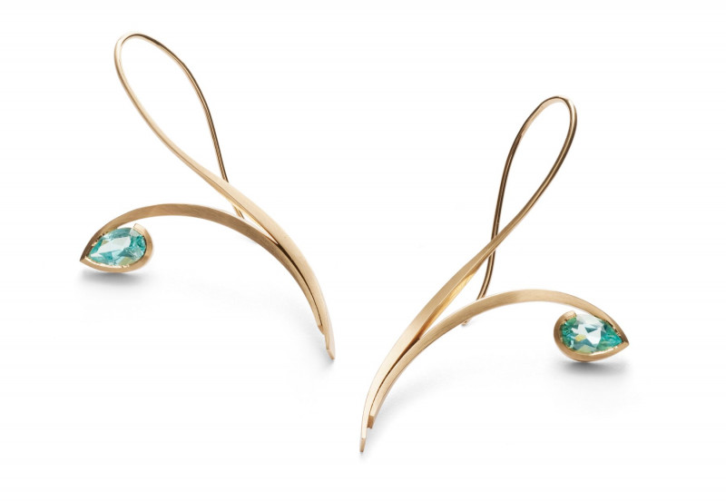 hand-forged-earrings-paraiba-tourmaline